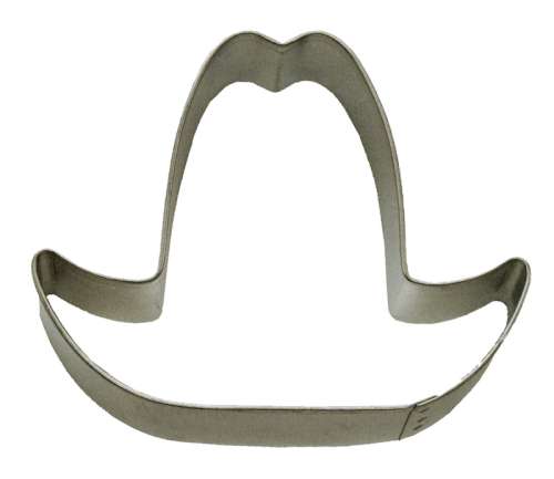 Cowboy Hat Cookie Cutter - Click Image to Close
